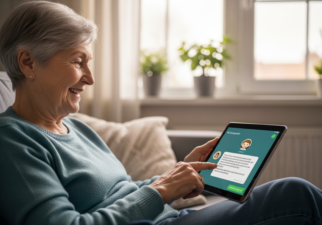 AI companion for seniors